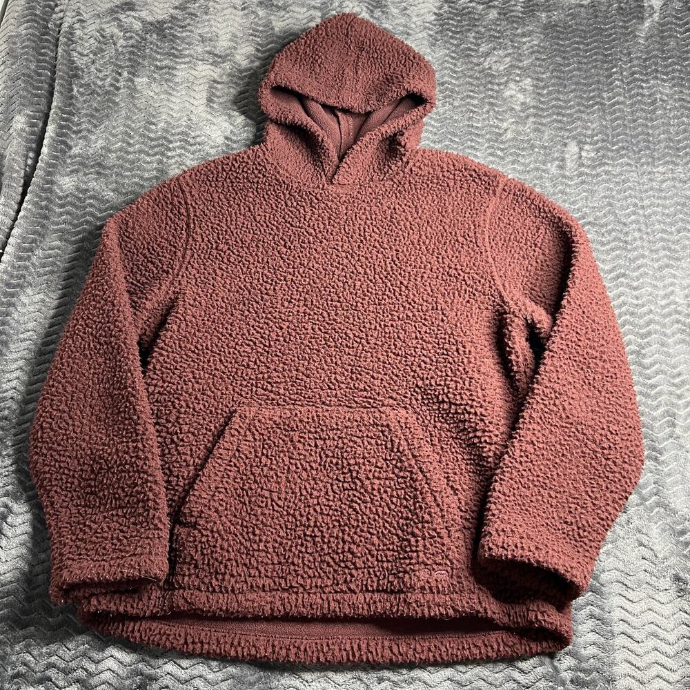 Taylor Stitch Fleece Pullover Hoodie Sherpa Size 42